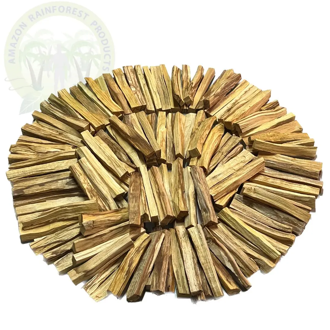 Palo Santo Wood Sticks X 1 Kg. Length:10cm; Thickness: (1-1.5)cm. Wood Sustainable Premium. Thin Size(160~170)sticks PE