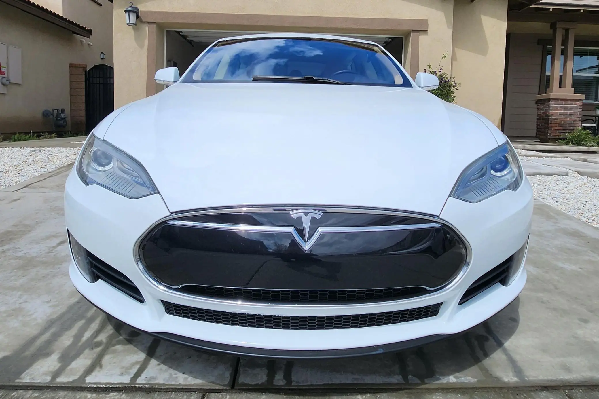 HOT SALES 2012 Teslaa Model S 85 1 Family-Owned 85-kWh Battery Pack California-Owned Unmodified Single Electric Motor Engine