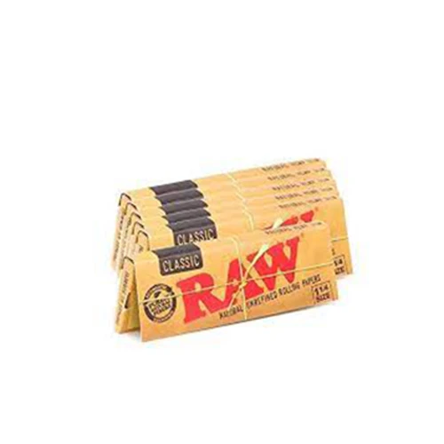 Premium quality Raw unrefined Rolling Papers  Best material With cheap rate