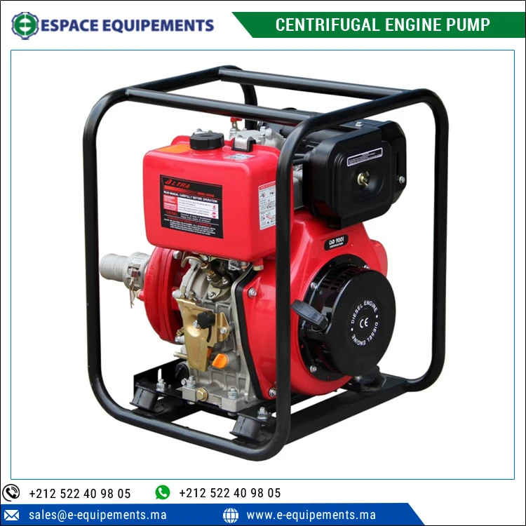 Best Quality Durable and Reliable High Pressure Centrifugal Diesel Engine Water Pump for Emergency Recuses, Construction Site