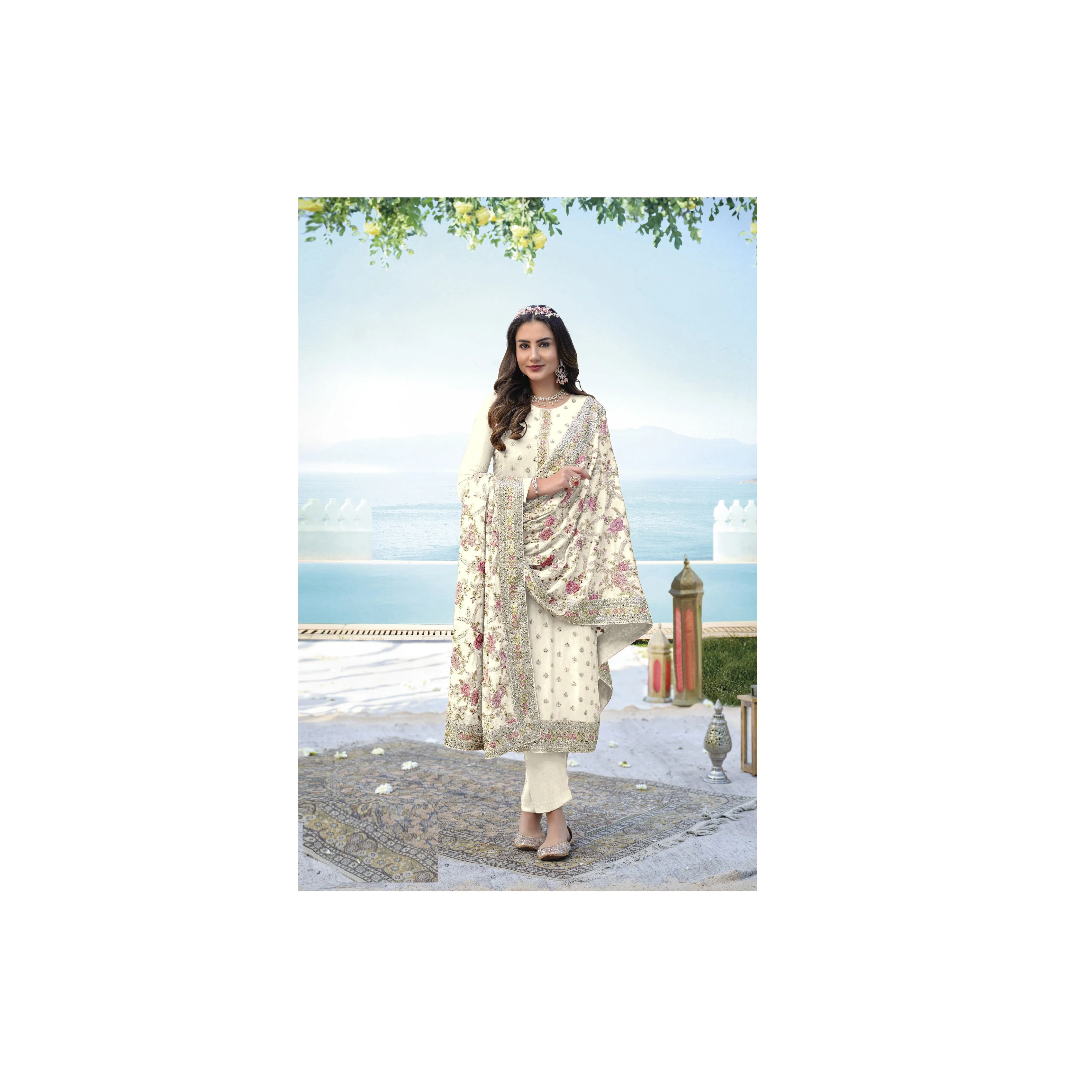 High Selling Best Designer Salwar Kameez with Dupatta for Wedding and Party Wear Available at Wholesale Prices from India