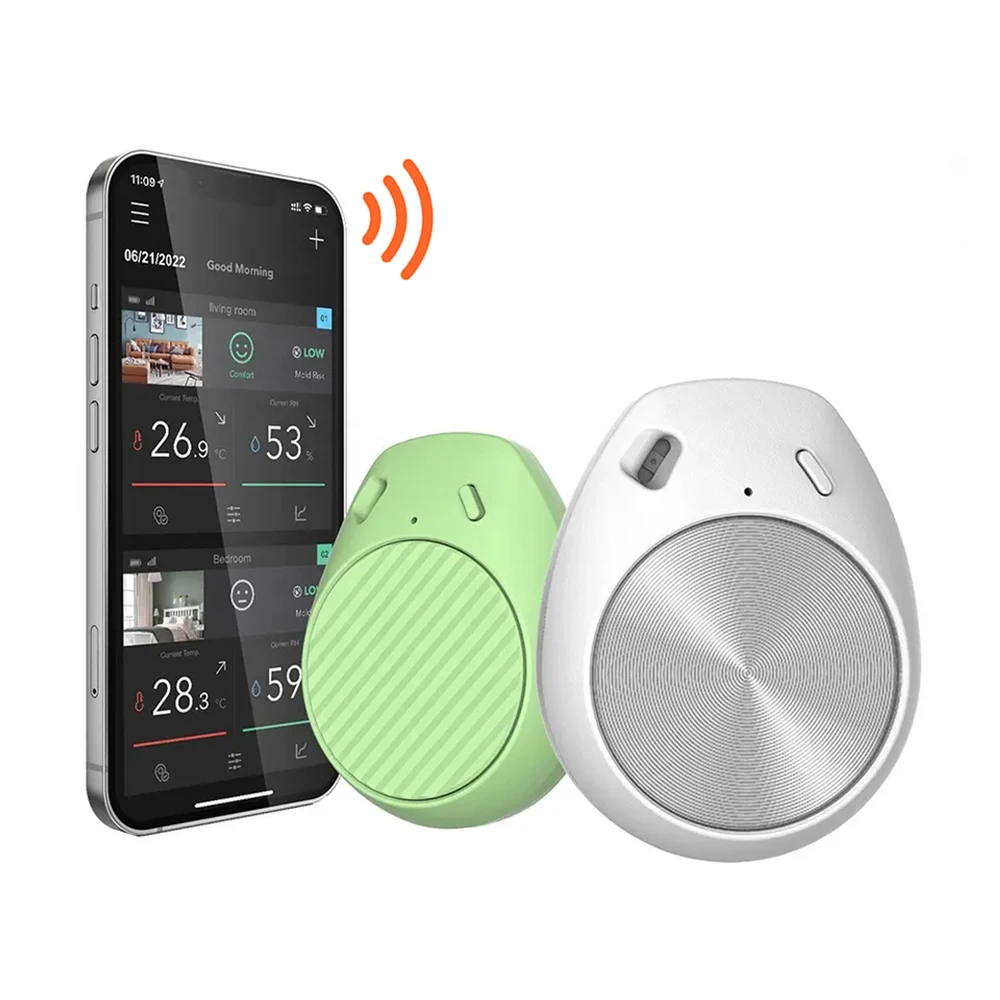 Bluetooth wireless thermometer temperature humidity monitor humidity and temperature monitor