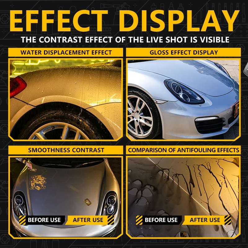 KD-032 2024 Best Spray Ceramic Coating, Quick Nano Ceramic Coating Spray on Car Paint, Make Car Surface Shining And Smoothly