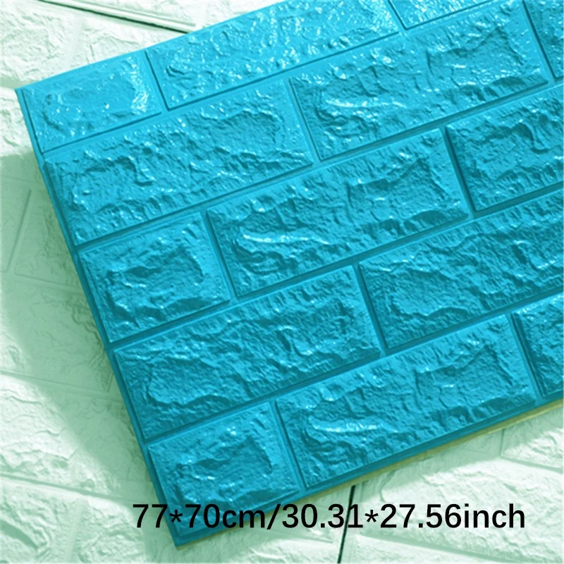 Factory Price PE Foam 3D Brick Design Home Decoration Wall Stickers