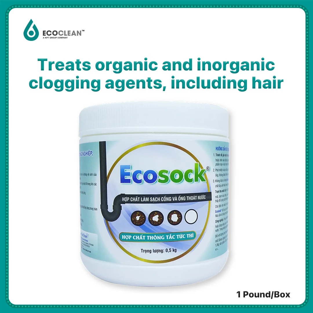 Wholesale Price Grease Trap Treatment Bacteria Ecosock With granulated Appearance 24 months Shelf Life