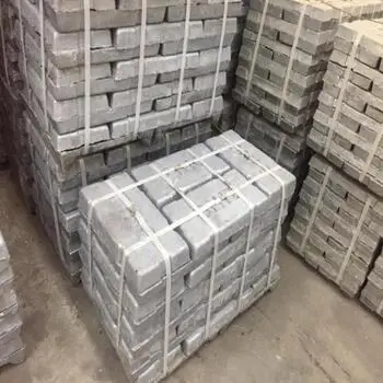 Рафинированный чистый 99.99% блок цинковый алюминиевый сплав/Олово/свинцовый слиток металлические слитки