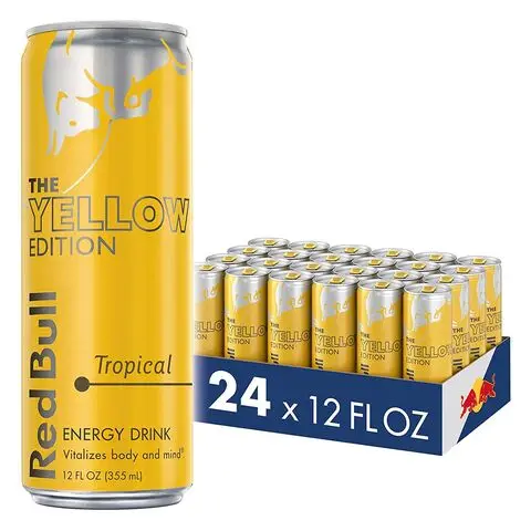 Свежий энергетический напиток Redbull 12 унц. Банки 2024 на экспорт/