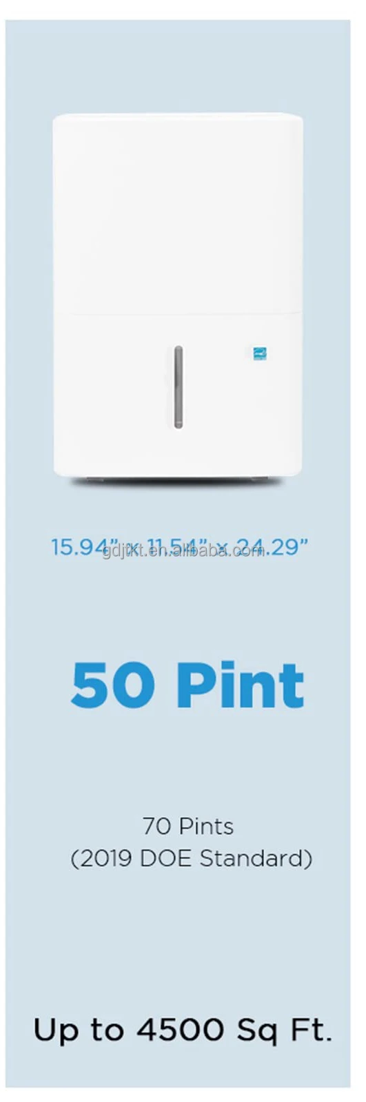 High End USA Canada Mexico 110v Midea 50Pints Factory direct supply dehumidifiers Home and air purifier combo Dehumidifier Mini