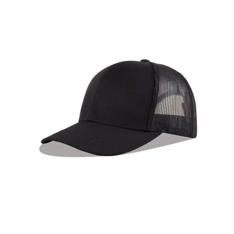 Elegant Cotton Baseball Caps with Mesh Back, 100% Cotton Soft Top, Adjustable, Slight Stretch, Breathable Outdoor Sport Hats