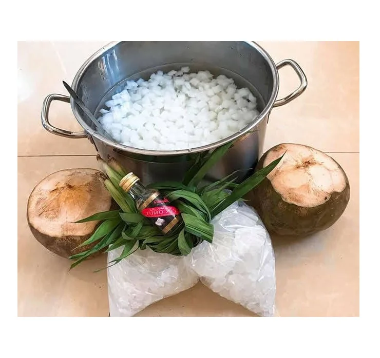 Nata De Coco в сиропе/кокосовое желе/сырое nata de coco для напитков Топпинг пузырьковый