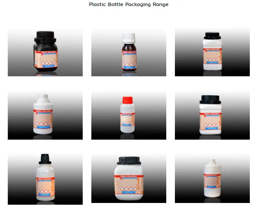 packing of plastic bottle