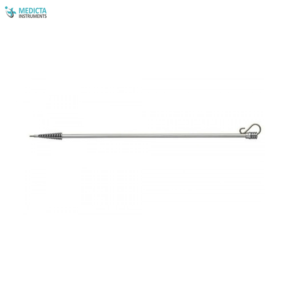 Leech Wilkinson Intra Uterine Cannula With Stylet & Lock - Gynecology Instruments