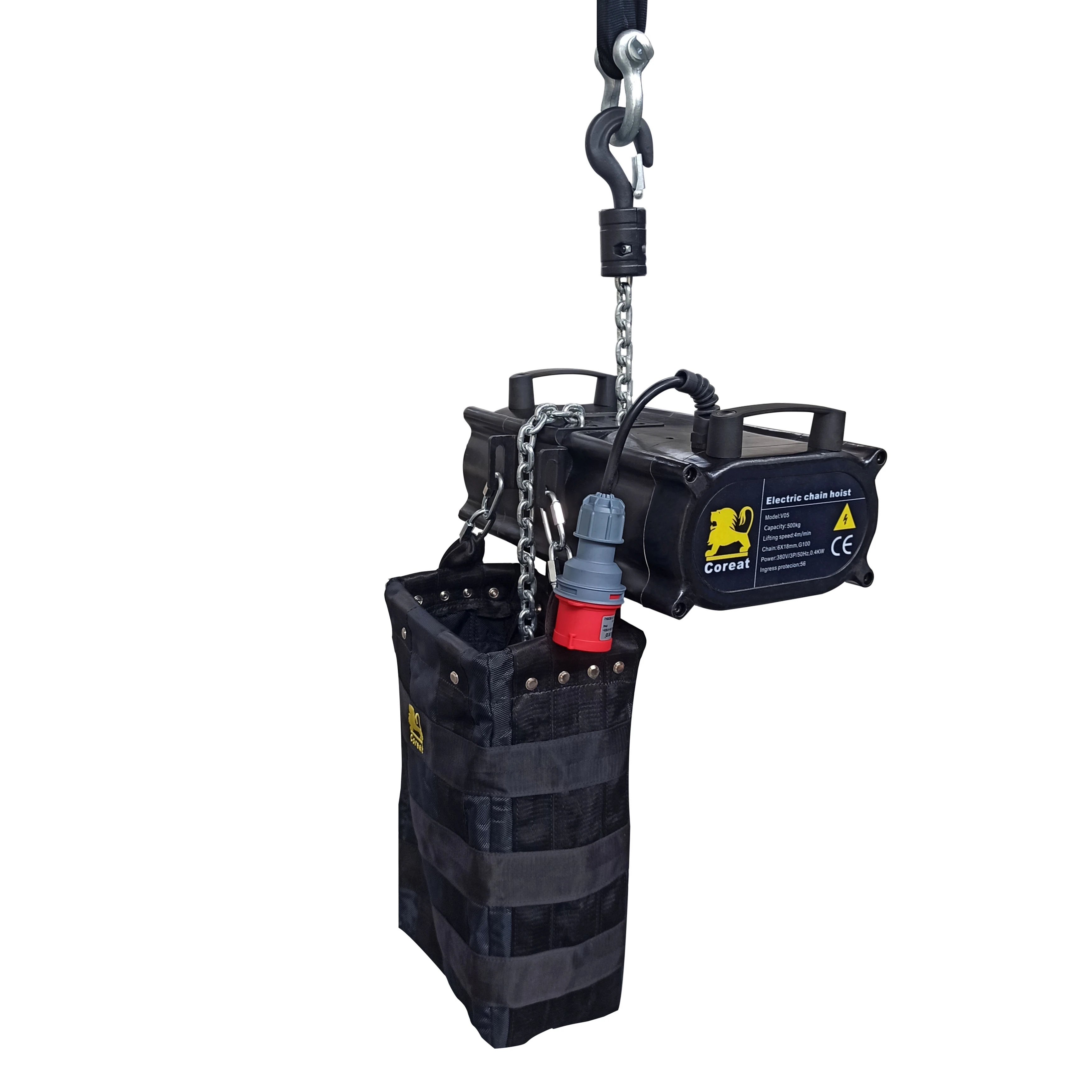 stage hoist entertainment lifting stage electric hoist fixing motor 500kg 25m hoists
