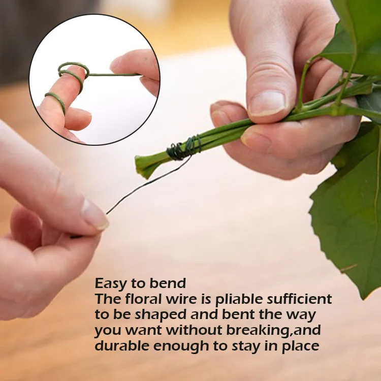 18 Gauge 25 pcs per bag Various colors of  paper Adhesive Tape Stem Wrap decorative floral wire for artificial flowers