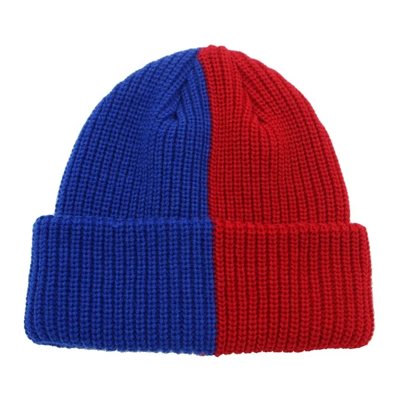Premium quality fashionable custom Beanie hats winter beanie knit hats wool 100% acrylic beanie hats for men unisex comfortable