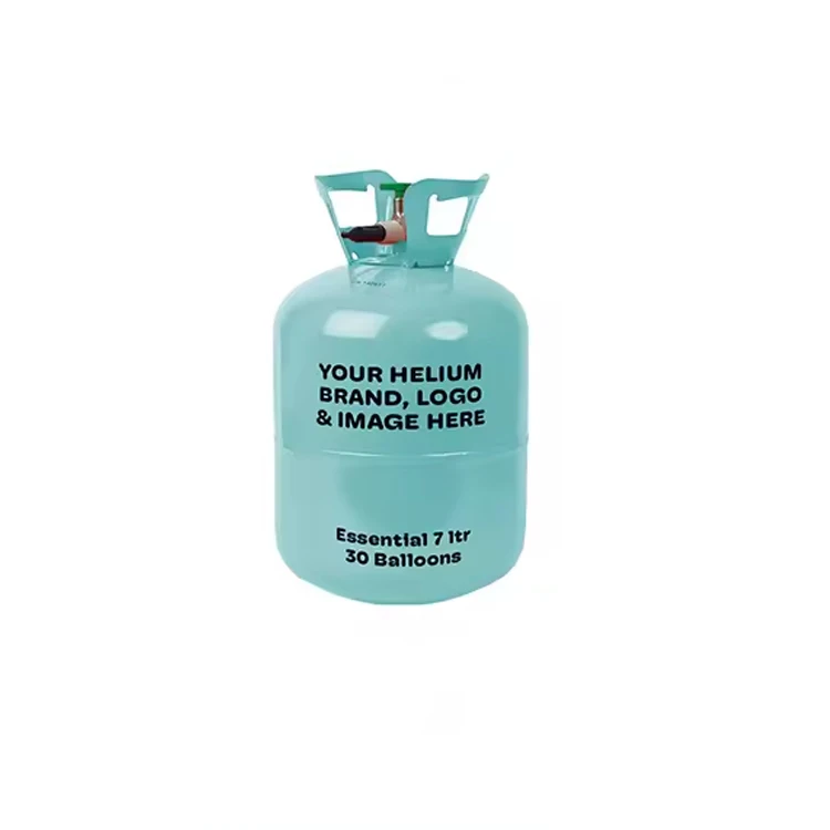 Purchase Premium 7 liter of High Pressure Helium gas for balloons made in Europe.