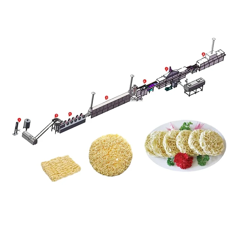 Factory price high quality fried instant noodle production line machine
