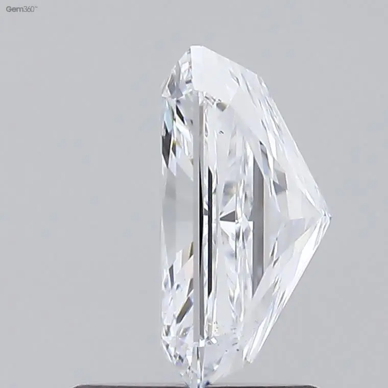 F Color VS2 Clarity Size 1.50Ct Polished Labgrown Diamond Radiant Shape HPHT-CVD Diamond  Jewelry Loose Diamonds