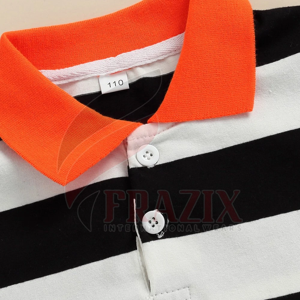 Hot Sale Clothing Sets Baby Boy Two Piece Summer Wear Polo T-Shirt Kids Printing Clothes