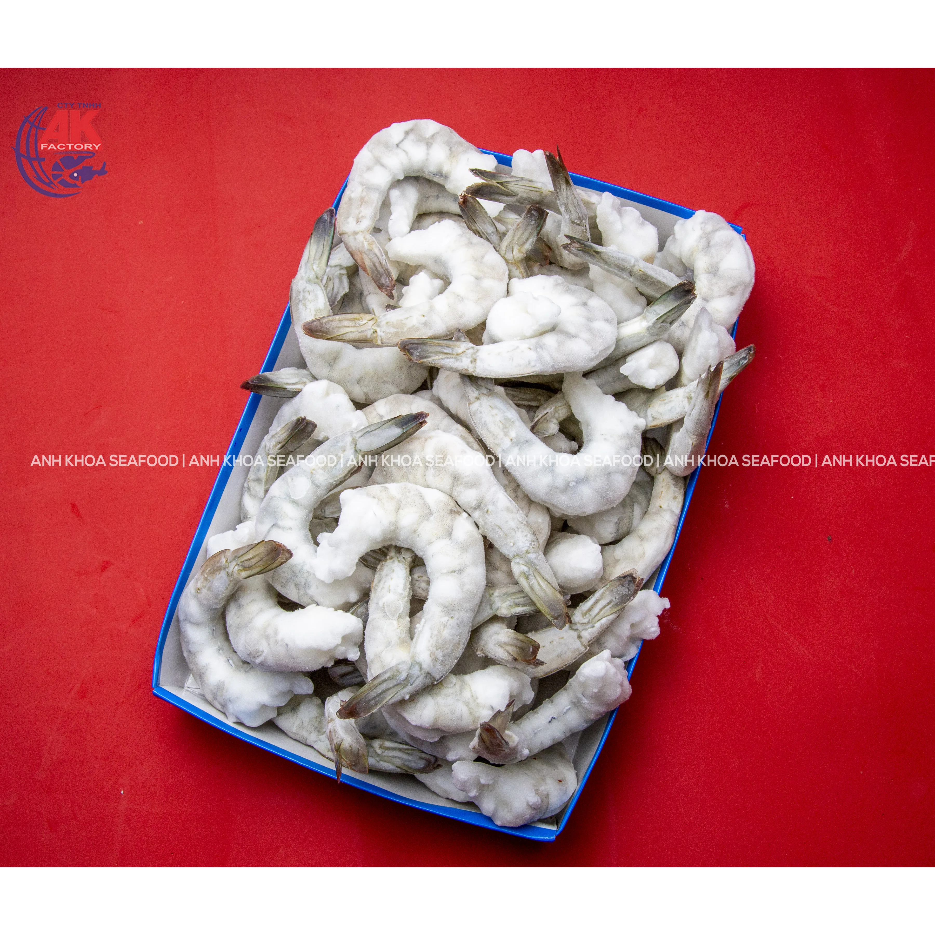 Wholesale Popular Seafood Fresh Vannamei Shrimp Peeled & Deveined Tail On W/PTO Supply Custom Weight Origin From Vietnam