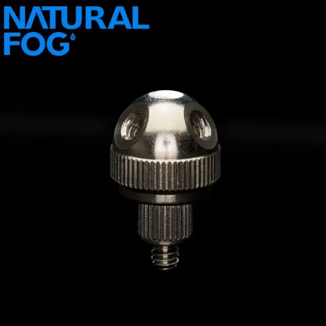 Taiwan Natural Fog B2B Landscaping Brass Mist Nozzle Fogging Cluster