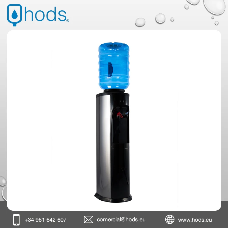 Experience Supplier of Freestanding PET/ PC Bottles Hot and Cold Water Dispenser with Compressor Elegance Black