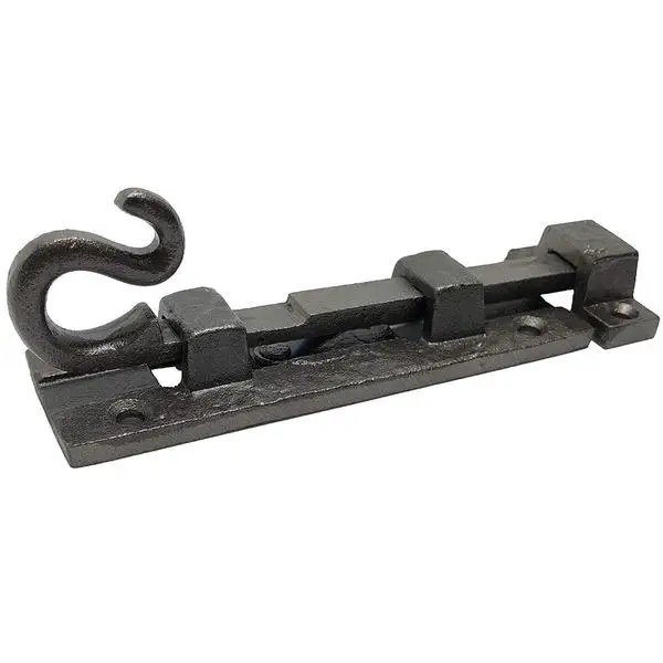 Black/Antique White/Matt Black Finish Window Accessories Architectural Flush Door Bolts and Latches/ Cast Iron Stopper