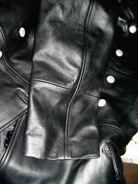 Wholesale Premium Quality Black Wool Leather Jacket Full Sleeves Turn-Down Collar Plus Size Short Long Clothing Lengths Sheep