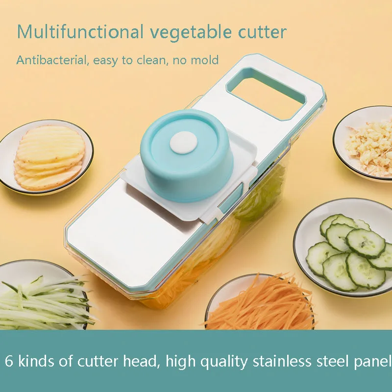 Multifunctional Vegetable Cutter Kitchen Household Coarse Shredded Radish Shredder Grater And Vegetable Cutter