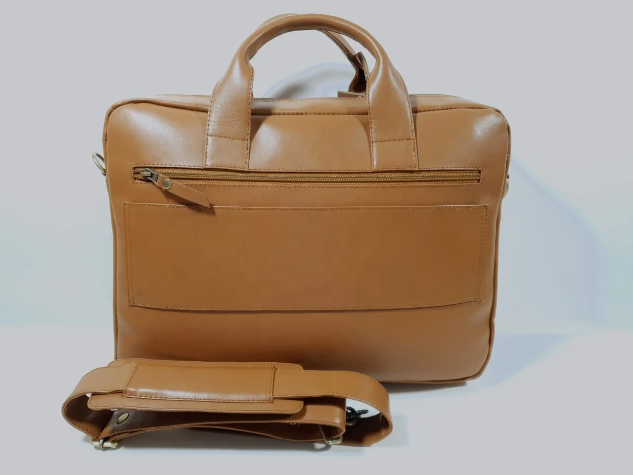 Mens Messenger Bag 15.6 Inch Waterproof Vintage Leather Waxed Canvas Briefcase Large Leather Laptop Bag Satchel Shoulder Bag