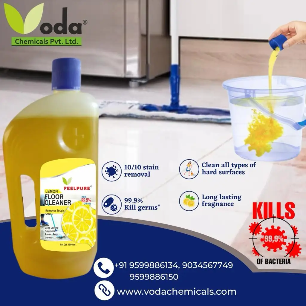 Floor Cleaner with Lemon 3X Cleaning 1 Liter Multi Size & Fragrance Available Floor Cleaner For Home Cleaning Uses At Low Prices