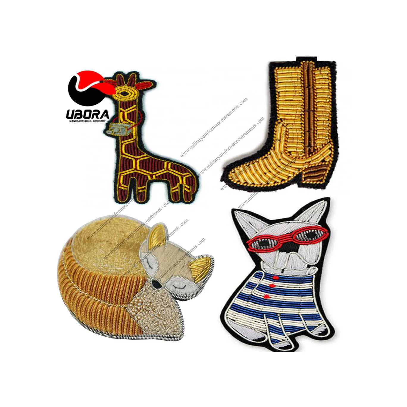 Брошь с жирафом