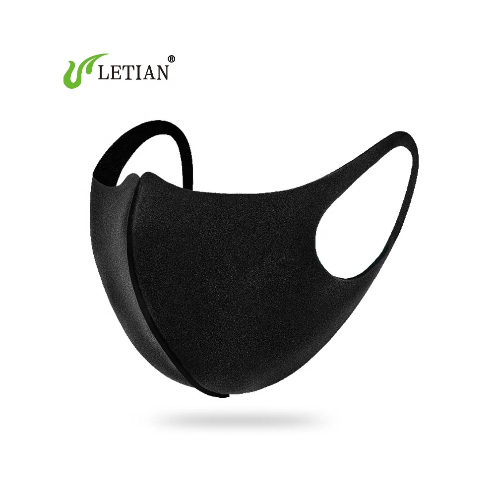LETIAN anti-dust children color Kids Polyurethane Sponge Masks (non-medical)