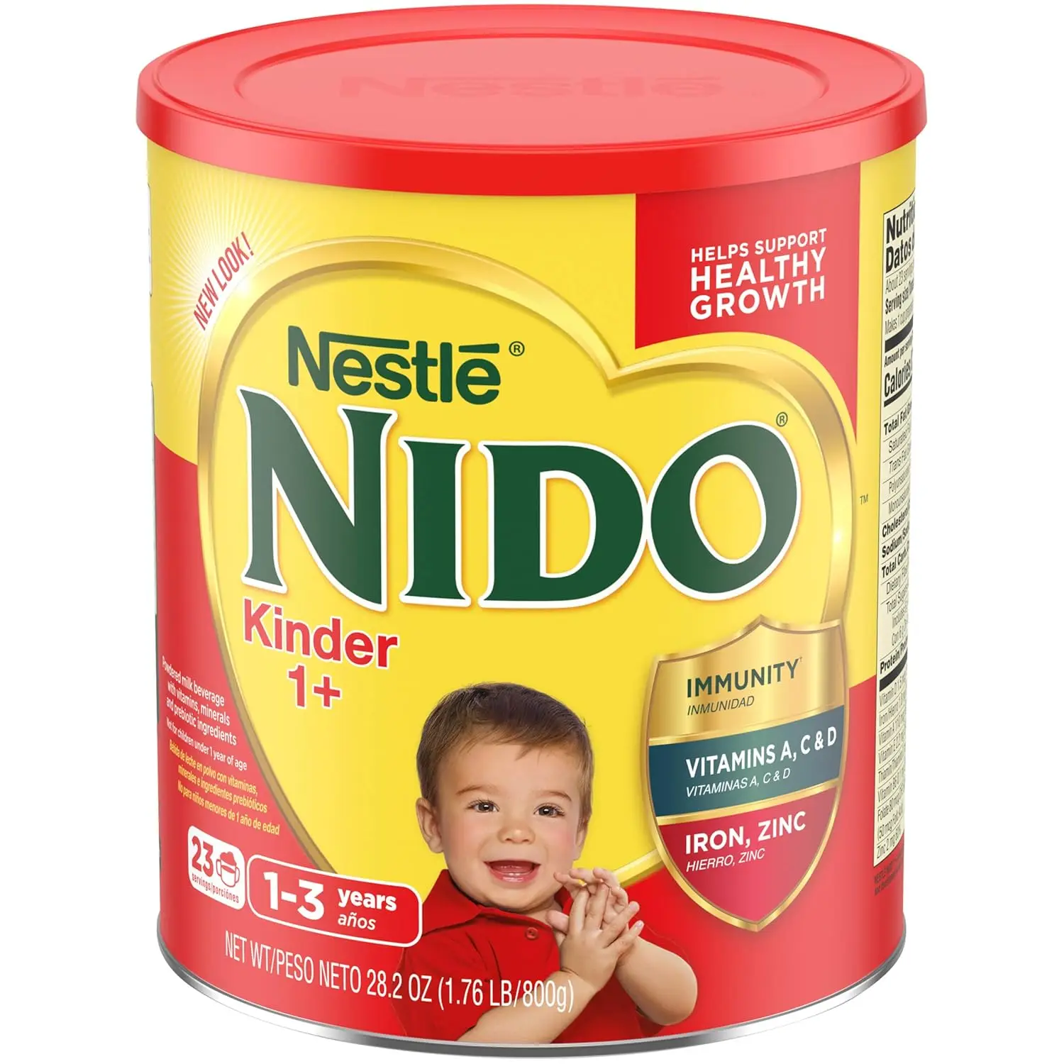 Обогащенное обезжиренное сухое молоко Nestle Nido 12 69 унций 6 единиц для младенцев и детей ежедневный напиток