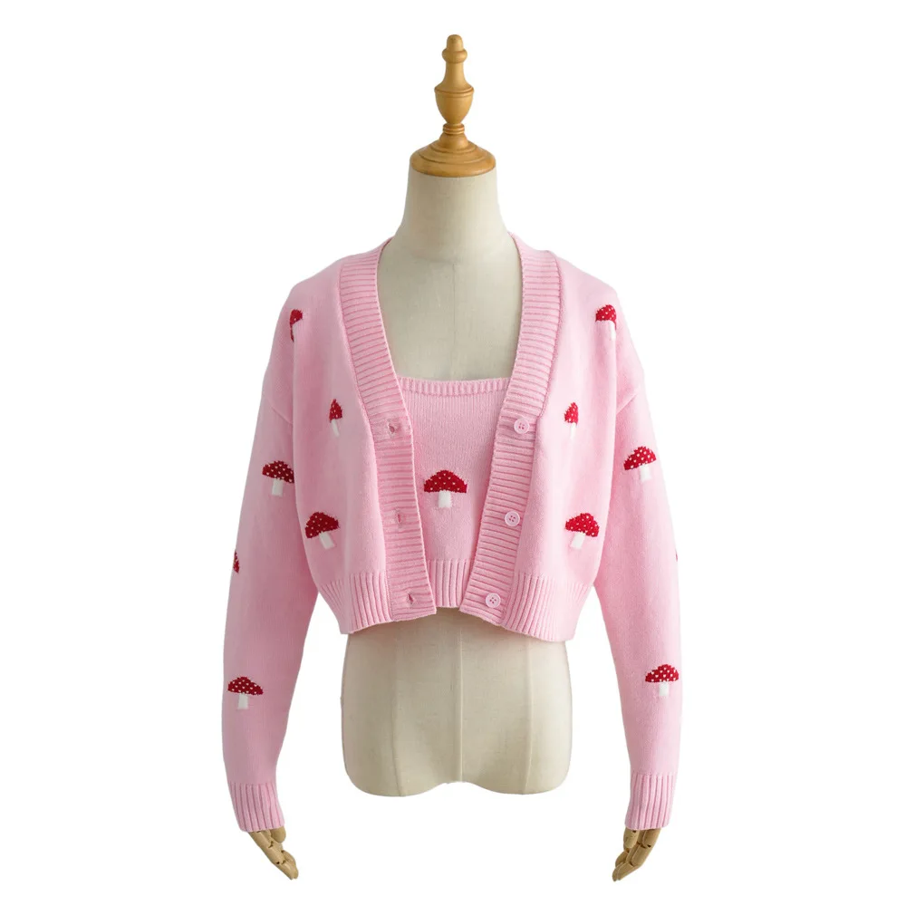 New style high quality customized women cardigan sweater knitted acrylic winter sweater