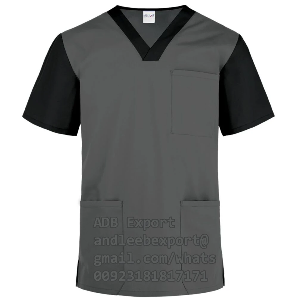 2024 NEW Hot Sale Unisex Stretchy Anti-Wrinkle Nurse Scrubs Washable Soft Fabric Hospital Uniforms Medical Women Jogger Sets