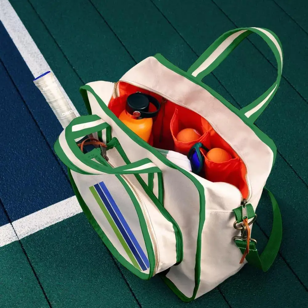 MOST SELLING Wholesale Pickleball Sling Backpack 2 Tennis Pickleball Rackets Outdoor Sports Backpack with Ball Bag and Shoe Bag