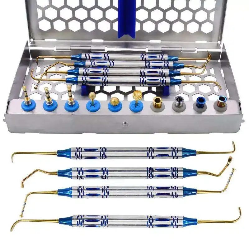 FINER Dental implant drill kit bone expander osteotome instrument sinus lifting dental implant blue and silver