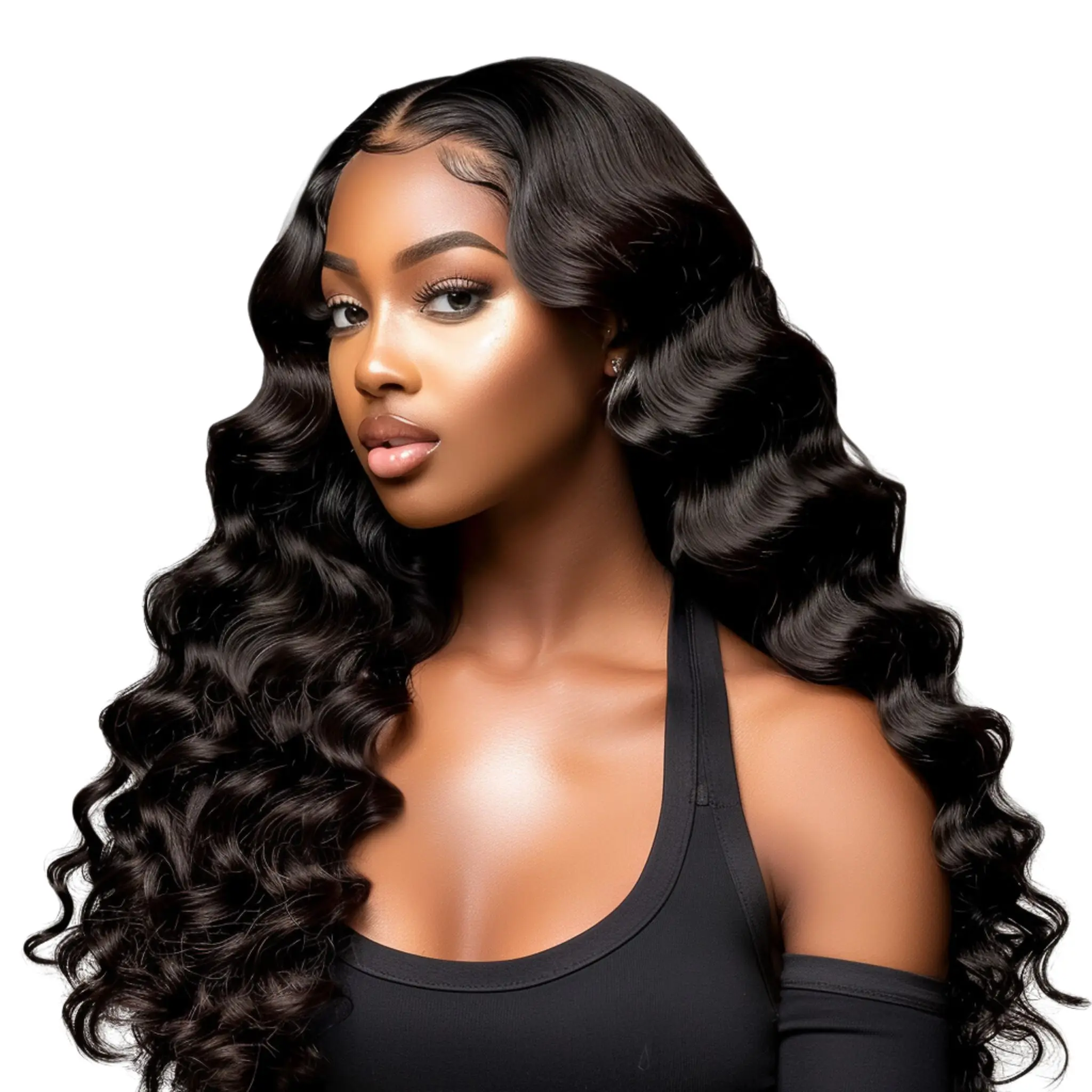 High Rigidity Curley Jerry Curly Hair WIG 13X4 Lace Frontal Wig 32 Inch 100% Virgin Human Hair