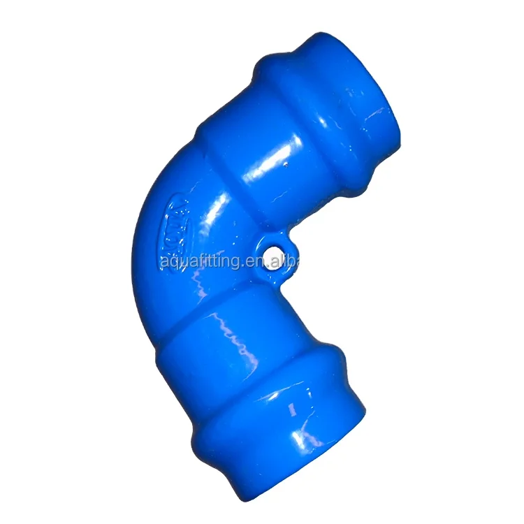 Ductile iron double  socket bend, TEE for pvc pipe