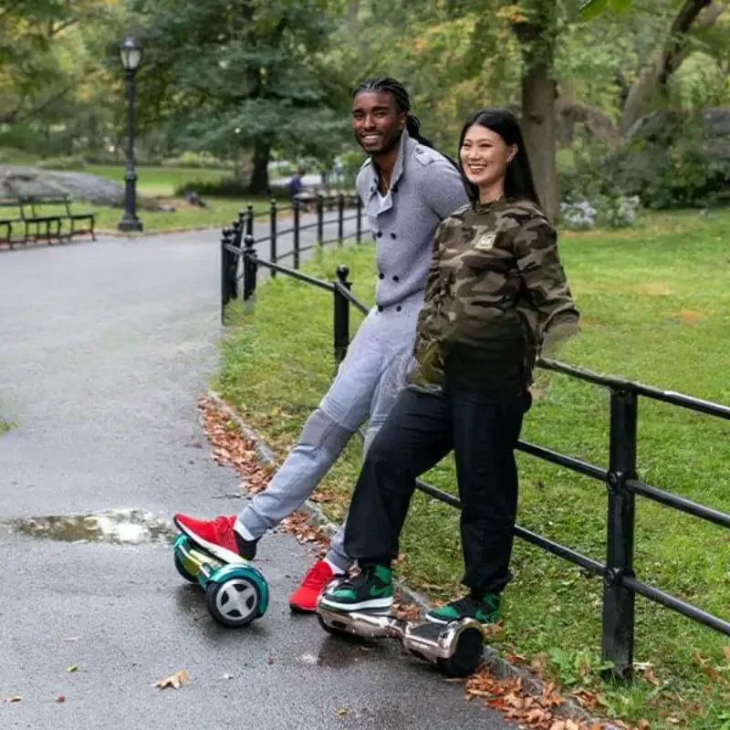 HOT DEAL 7MPH Top Speed, 7MI Range, Dual 200W Motor, LED Wheels & Headlights | Hover-1 All-Star 2.0