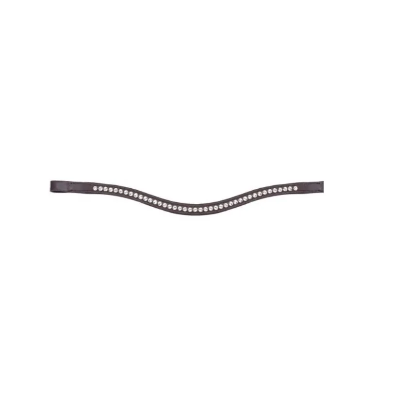 Premium Quality Square Crystal Brow band Sparkles with 8mm Genuine Swarovski Crystals at best price