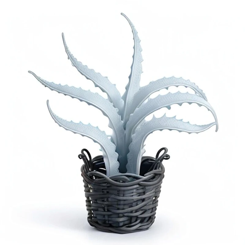 Стильный декоративный горшок для растений