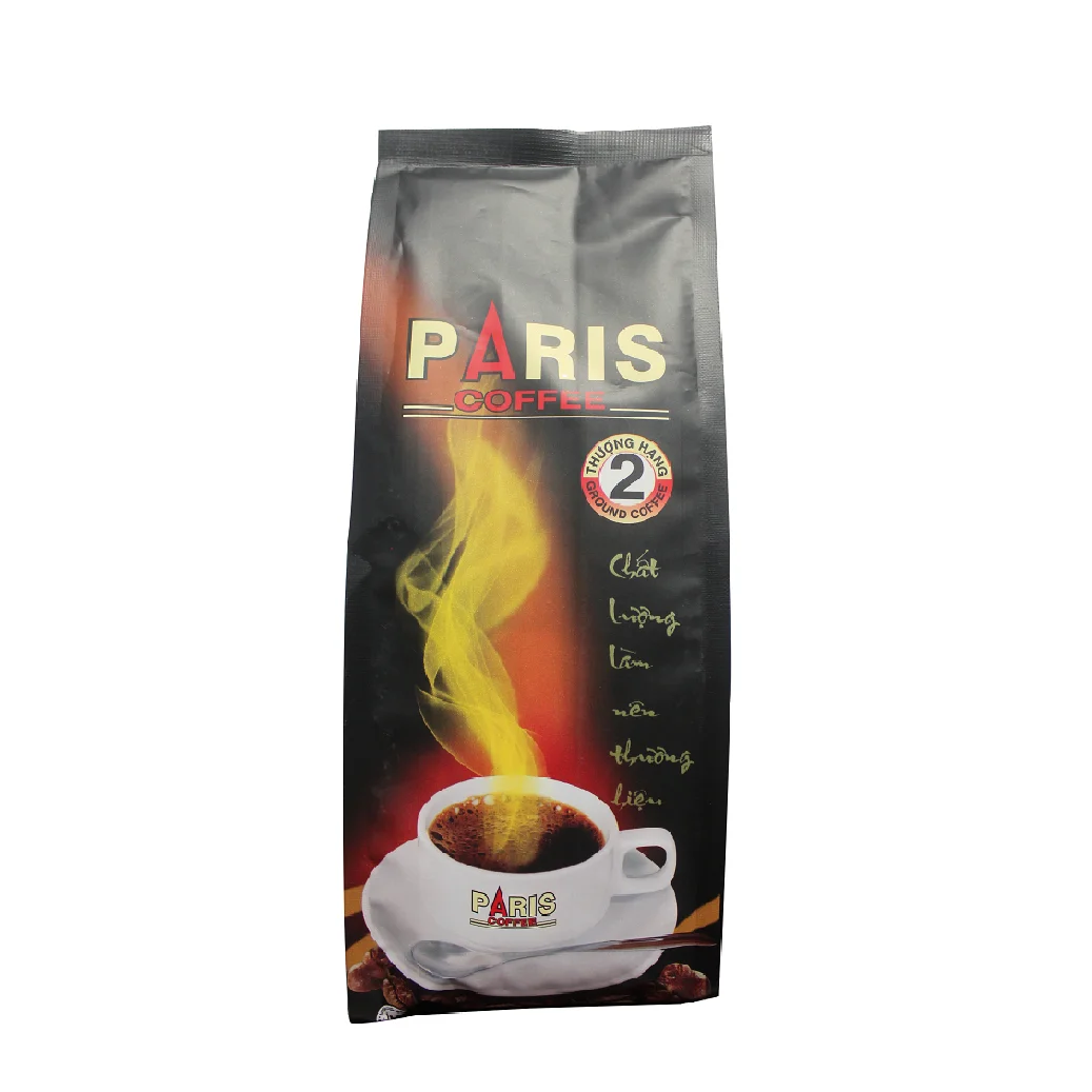 Favored Morning Drinks Medium Roast PARIS 02 Ground Coffee Powder Brown Color Origin From Vietnam - 500gr