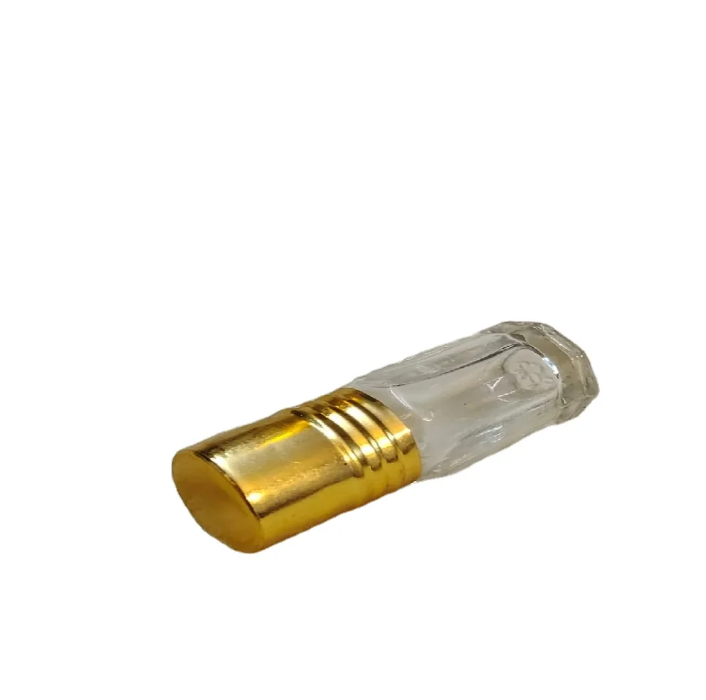 Manaal Enterprises Fancy Design 6ml 8ml Mini Small Refillable Glass Perfume Bottle Roller Glass Serum Bottle Attar Bottle
