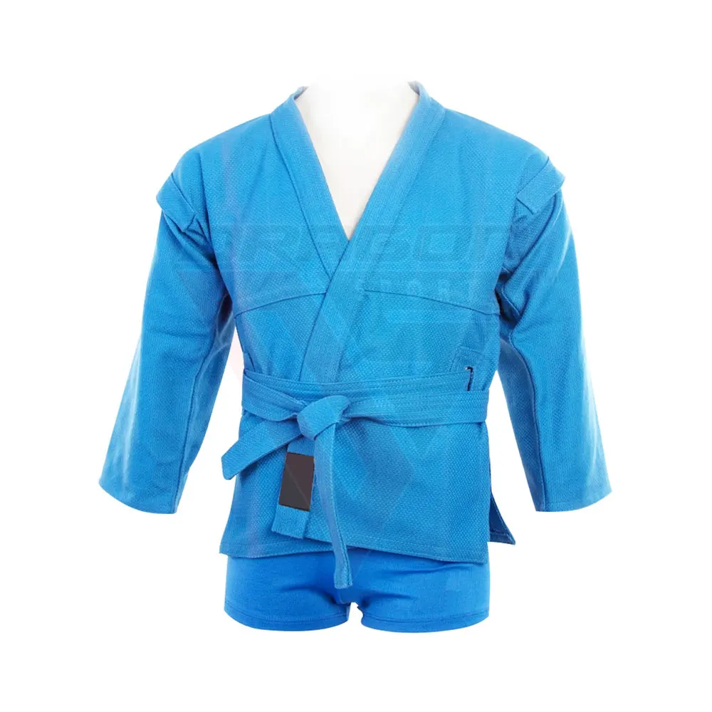 High Quality Unisex Brand Logo Sambo Uniforms Martial Arts Kimonos Sambo Jacket Uniform