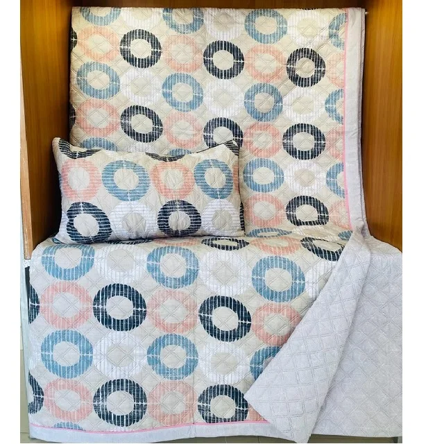 Commercial Super King Size Printed Luxury White Egyptian 100% Organic Cotton GOTS Certificate Double Bedding Set Duvet Cushion