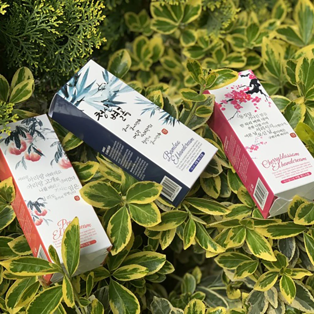 Best Selling Hands & Feet Care Products EL HANDCREAM- BAMBOO Nourish Your Hands and Nails Portable Cosmetics