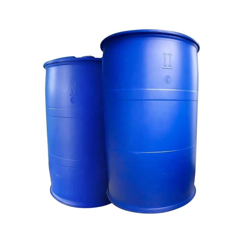 200 liter 55 gallon 150l  50 ltr empty new blue HDPE plastic drum for engine oils