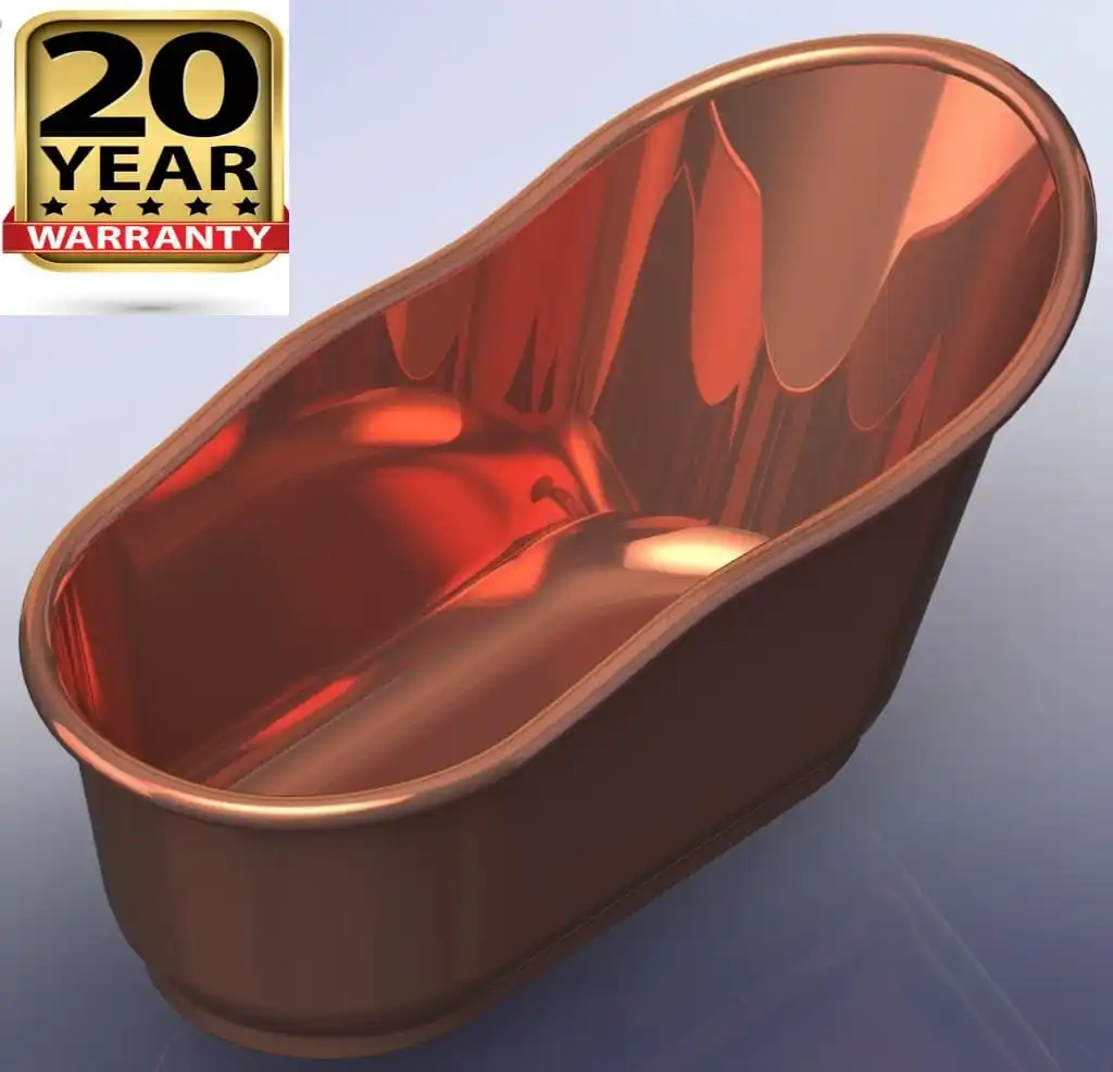 Top Quality Antique Style Copper Bathtub for Hotel Bathroom Application Available at Best Price from India